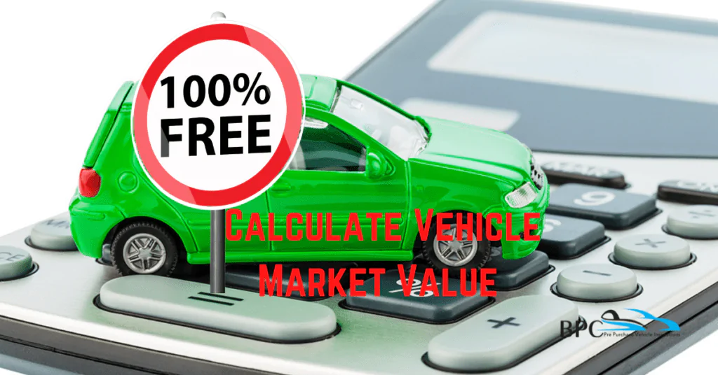 Free Vehicle Market Value Calculator