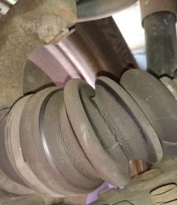 Ford Territory Problems: CV Joint Boot Aged