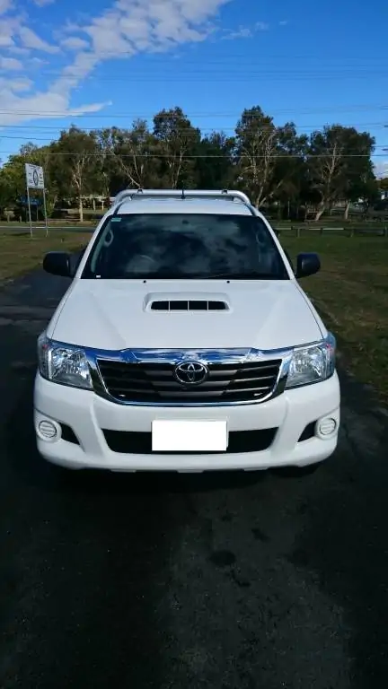 image toyota hilux ex mine vehicle front