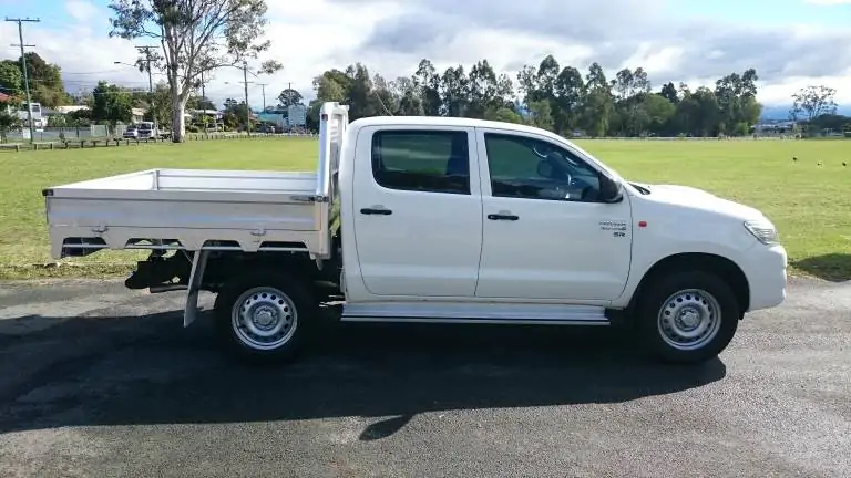 image toyota hilux ex mine vehicle right side