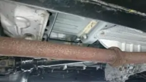 image toyota hilux ex mine vehicle rust exhaust