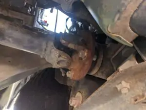 Mitsubishi Pajero front diff