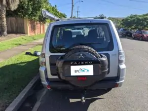 Mitsubishi Pajero vehicle rear