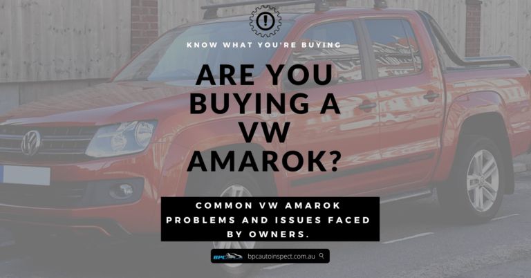 VW Amarok problems and issues.