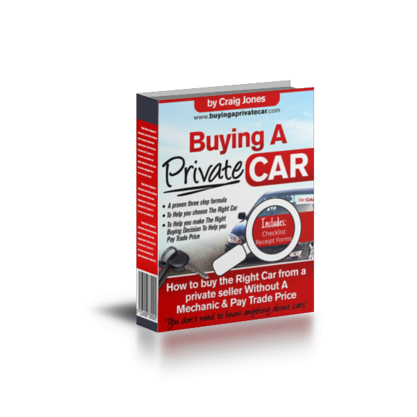 Buying A Private Car eBook by Mechanic Craig Jones