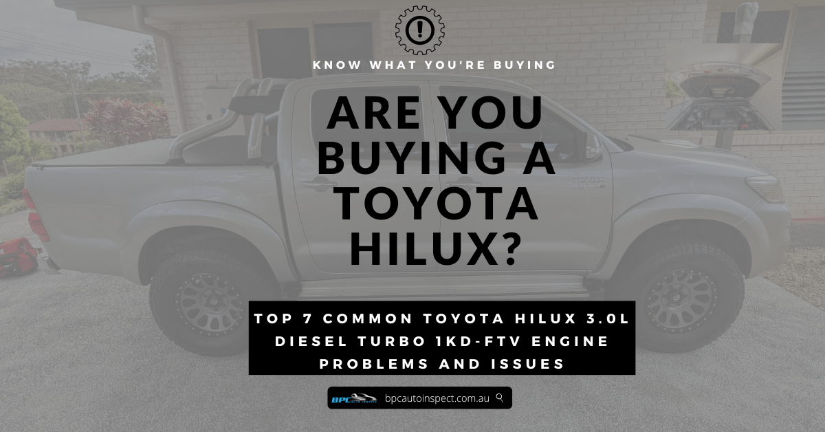 Toyota Hilux Problems Issues