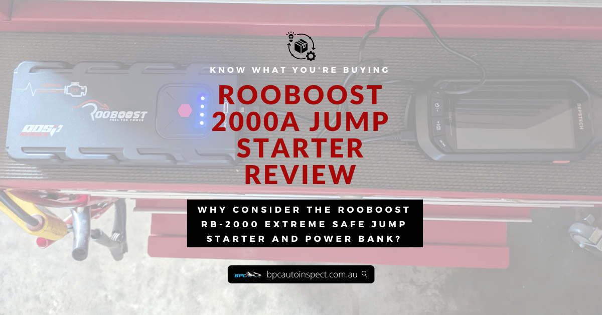 Rooboost Jump Starter Review