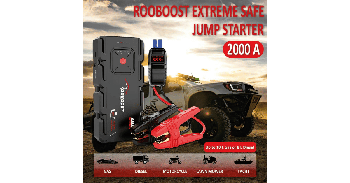 Rooboost RB-2000 Battery Charger