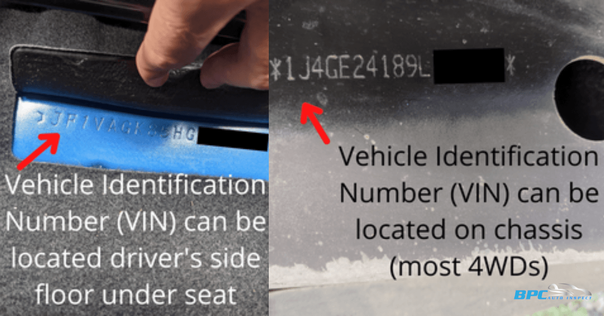 Vehicle Identification Number 101 – Free Car History Check Vehicle Identification Number Location